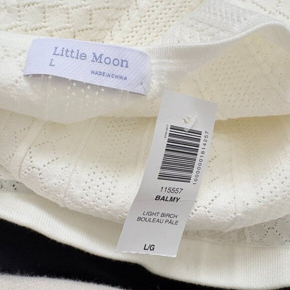 Aritzia Little Moon SET Balmy + Rico Tube Top/High Rise Knit Midi Skirt Birch - Picture 10 of 11